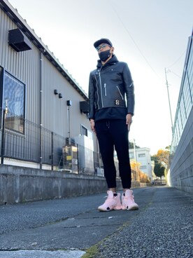 666 シックスシックスシックス のライダースジャケットを使った人気ファッションコーディネート Wear