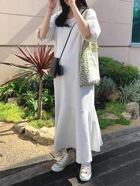 「ミニショルダー」｜「アイテム（その他）」を使った、るこ。さん（レディース・170cm）の秋コーディネート