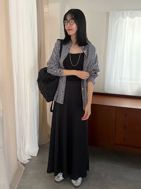 「Doux archives（ドゥアルシーヴ）のアイテム」を使った、るこ。さん（レディース・173cm）の秋コーディネート