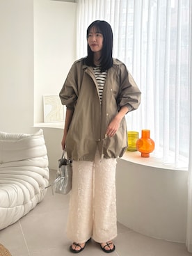 るこ。さん（レディース・173cm）の春コーディネート