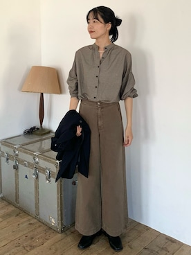 「アイテム（その他）」を使った、るこ。さん（レディース・173cm）の秋コーディネート
