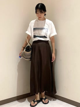 「アイテム（その他）」を使った、るこ。さん（レディース・170cm）の夏コーディネート