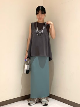 「アイテム（その他）」を使った、るこ。さん（レディース・170cm）の夏コーディネート