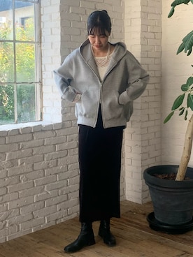 「アイテム（その他）」を使った、るこ。さん（レディース・173cm）の秋コーディネート