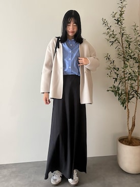 「Doux archives（ドゥアルシーヴ）のアイテム」を使った、るこ。さん（レディース・173cm）の秋コーディネート