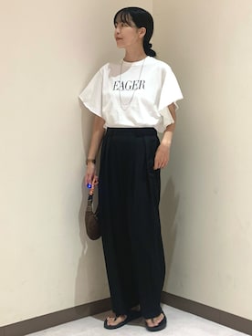 「アイテム（その他）」を使った、るこ。さん（レディース・170cm）の夏コーディネート