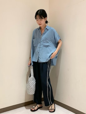 「アイテム（その他）」を使った、るこ。さん（レディース・170cm）の夏コーディネート