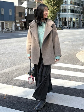 るこ。さん(レディース・173cm)の冬コーディネート