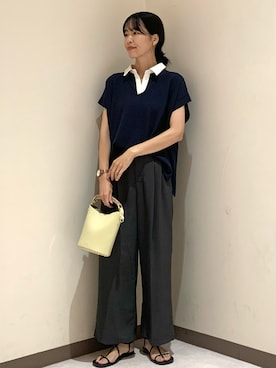 「アイテム（その他）」を使った、るこ。さん（レディース・170cm）の夏コーディネート