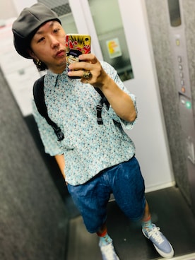 「NIKE（ナイキ）のナイキ コート ビジョン アルタ ウィメンズシューズ / Nike Court Vision Alta Women's Shoes ＜22-29cm 展開＞（スニーカー）」を使った、tbkさん（メンズ・162cm）の秋コーディネート