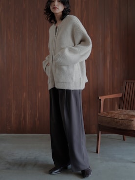 「hellam（へラム）のアイテム」を使った、mikiさん（レディース・157cm）の春コーディネート