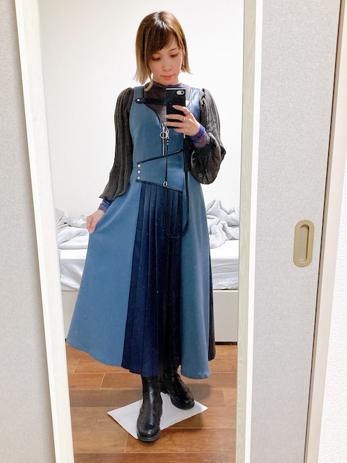 ワンピース hikaru hikaru｜UNITED TOKYOのワンピースを使ったコーディネート - WEAR