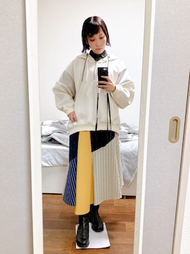 hikaruさん（レディース・157cm）の冬コーディネート