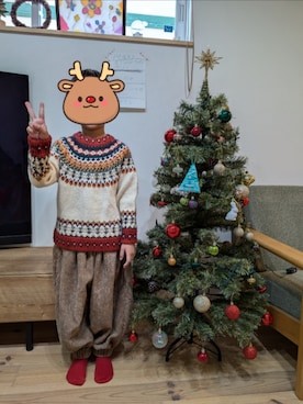 「アイテム（パンツ）」を使った、ゆっきさん（キッズ・120cm）の秋コーディネート