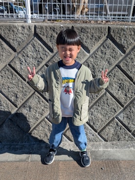 ゆっきさん（キッズ・120cm）の秋コーディネート