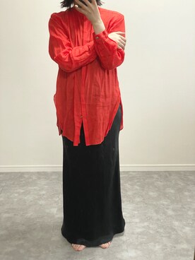 ENOF(イナフ)の「ace long skirt(スカート)」 - WEAR