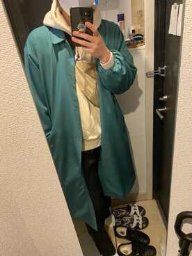 「CIAOPANIC（チャオパニック）のアイテム（その他アウター）」を使った、Udaiさん（メンズ・178cm）の冬コーディネート
