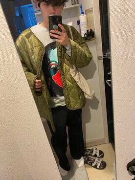 「aie」｜Udaiさん（メンズ・178cm）の秋コーディネート
