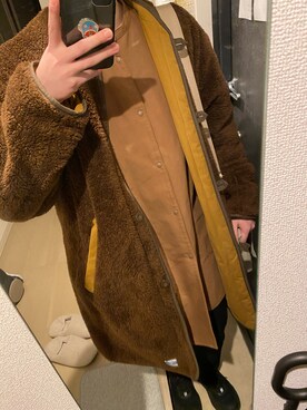 「ARMY TWILL（アーミーツイル）のアイテム（その他アウター）」を使った、Udaiさん（メンズ・178cm）の冬コーディネート