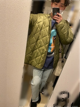 「aie」｜Udaiさん（メンズ・178cm）の秋コーディネート