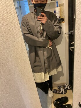 「ARMY TWILL（アーミーツイル）のアイテム（ジャケット/アウター）」を使った、Udaiさん（メンズ・178cm）の秋コーディネート