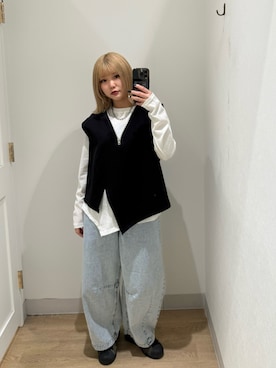 ハルハルさん（レディース・154cm）の春コーディネート