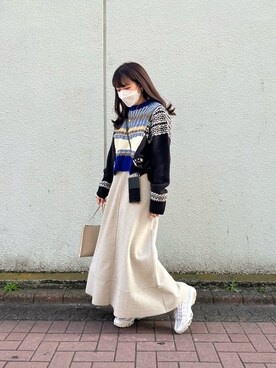 kasumiさん（レディース・154cm）の冬コーディネート