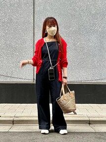 【美品♡】Lee×CIAOPANICTYPY 別注　デニムキャミサロペット CIAOPANIC TYPY（チャオパニックティピー）の「【Lee/リー】別注