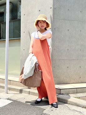 「シルケット」｜kasumiさん（レディース・154cm）の夏コーディネート
