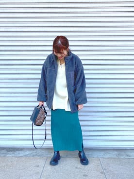 kasumiさん（レディース・154cm）の冬コーディネート