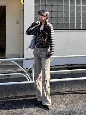 モエさん（レディース・167cm）の春コーディネート