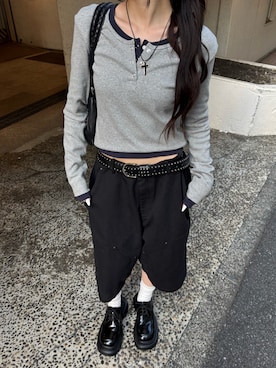 モエさん（骨格ナチュラル・レディース・167cm）の秋コーディネート