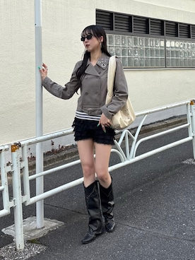 モエさん（レディース・167cm）の春コーディネート