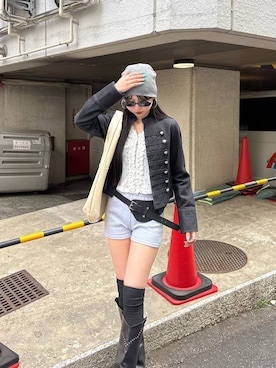 モエさん（レディース・167cm）の春コーディネート