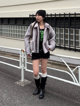 「ストリートファッション」｜モエさん（レディース・167cm）の秋コーディネート