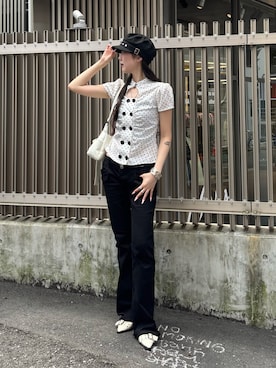 モエさん（レディース・167cm）の夏コーディネート