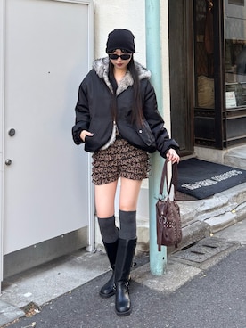 モエさん（レディース・167cm）の冬コーディネート