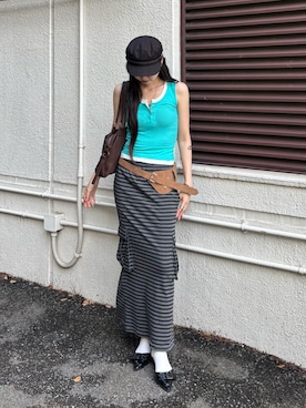 モエさん(レディース・167cm)の夏コーディネート