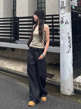 モエさん（骨格ナチュラル・レディース・167cm）の夏コーディネート