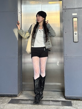 モエさん（レディース・167cm）の春コーディネート