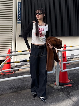 モエさん(レディース・167cm)の冬コーディネート