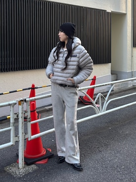 「ストリートファッション」｜モエさん（レディース・167cm）の冬コーディネート