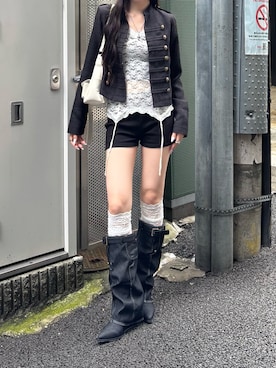 「WHO'S WHO gallery（フーズフーギャラリー）のアイテム（その他パンツ）」を使った、モエさん（レディース・167cm）の夏コーディネート
