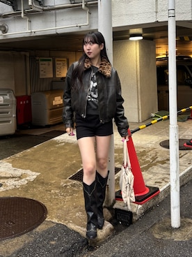 「ストリートファッション」｜モエさん（レディース・167cm）の秋コーディネート