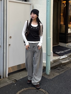 モエさん(レディース・167cm)の冬コーディネート