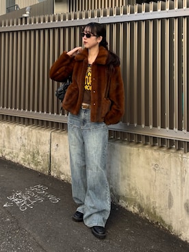 モエさん（レディース・167cm）の冬コーディネート