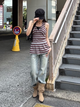 モエさん(レディース・167cm)の夏コーディネート