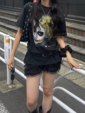 「アイテム（パンツ）」を使った、モエさん（レディース・167cm）の夏コーディネート
