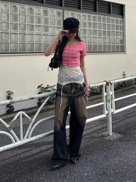 モエさん（レディース・167cm）の春コーディネート