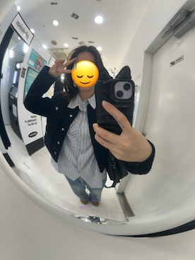 「アイテム（スマホケース/カバー）」を使った、イクラさん（レディース・165cm）の秋コーディネート